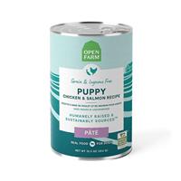 Open Farm Puppy Chicken &amp; Salmon Pate Food for Dogs 12.5oz