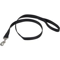 Coastal Black Nylon Single-Ply Dog Leash 1" X 6' 33571