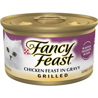 Fancy Feast Grilled Chicken Cat Food 3 oz 79511