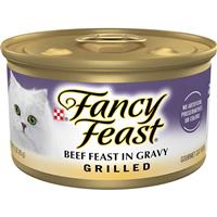 Fancy Feast Grilled Beef Gourmet Cat Food 3oz 79517
