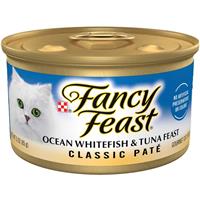 Fancy Feast ®  Gourmet Ocean Whitefish &amp; Tuna Cat Food 3 oz. 979525