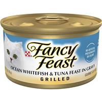 Fancy Feast ®  Gourmet Ocean Whitefish &amp; Tuna Cat Food 3 oz. 979525