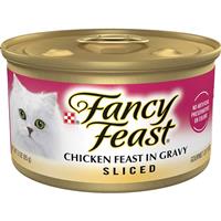 Fancy Feast Sliced Chicken Gourmet Cat Food 3oz 79531