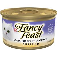 Fancy Feast Grilled Seafood Gourmet Cat Food 3oz 79600