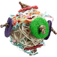 A&amp;E Cage Company Large Nibbles  Vine Ball Chew Nibbles I026757