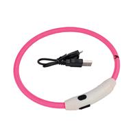 Coastal Pink USB Light-Up Neck Ring 24" I028712