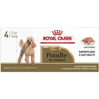 Royal Canin Poodle Adult Loaf in Sauce Canned Dog Food 3 oz 4 pk