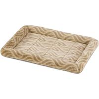 MidWest QuietTime Tan Wave Pet Bed I034329b