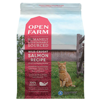 Open Farm Wild-Caught Salmon Dry Cat Food 4 lbs