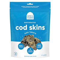 Open Farm Dehydrated Cod Skins Treat 2.25 oz