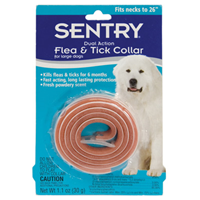 Sentry® Dual Action Flea & Tick Collars Large Dogs up to 26" Neck Size 76193