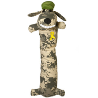 Multipet Support our Troops Loofa Dog 10069b