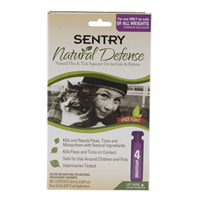 Sentry ® Natural Defense ™ Flea and Tick Control for Dogs and Cats Natural Flea and Tick Squeeze On 10224b