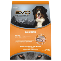 EVO ® Large Bites Dog Food 111112b
