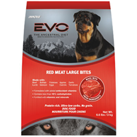 EVO ® Red Meat Large Bites Dog Food 111113b