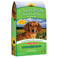 California Natural Lamb Meal & Rice Adult Small Bites Dog Food 111273b