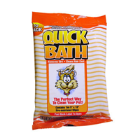 Quick Bath for Cats 5 in.  x 10 in.  10 ct. 1239