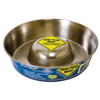 Durapet ™ Slow-Feed Stainless Steel Bowls 131090b