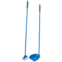Galvanized Rake/Spade and Scoop Combo by Flexrake 1930