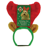 Plush Puppies® Holiday Pet Reindeer Antlers Small 6.5" 2119