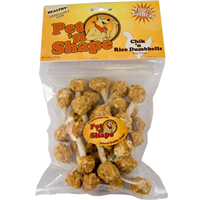 Pet &lsquo;n Shape Chick &lsquo;n Rice Dumbbells 31040b