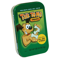 Talk To Me Treats For Dogs Tin Mint 1.5 oz. 31350