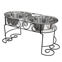 Scroll Work Double Diners 3162b