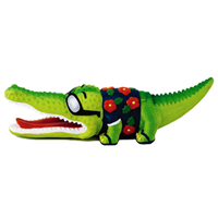 Charming Pet Products Tator the Dog Lovin Gator Latex Dog Toy