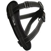 EzyDog Chest Plate Dog Harnesses Black 441833b