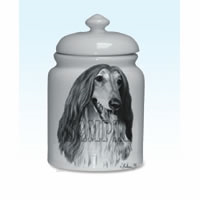 Porcelain Cookie Jar 4592e