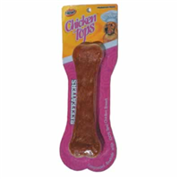 Chicken Tops™ Compressed Rawhide Bone by Beefeaters® 4907B