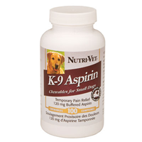 K-9 Buffered Aspirin 120 mg.