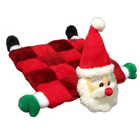 Holiday Mega Squeaker Mat Dog Toy
