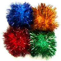 Glitter Puff Cat Toys 720521b