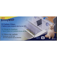 Carbon Filters for Littermaid Waste Refills 7518