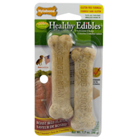 Nylabone® Healthy Edibles® Roast Beef Petite 2 pack 76339