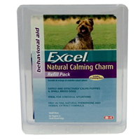 Excel ® Natural Calming Charms and Refill Packs for Dogs and Puppies 78019b