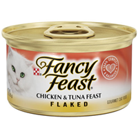 Fancy Feast ® Flaked Chicken & Tuna Feast Cat Food 3 oz. 979502