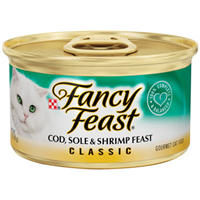 Fancy Feast ® Gourmet Cod, Sole & Shrimp Cat Food 3 oz. 979524