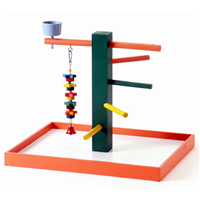 Wood Tabletop Deluxe Cockatiel Playpen 8072
