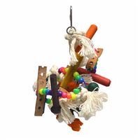 Med. Spiral Bird Toy 3 inch x 11 inch 8077