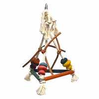 Pyramid Bird Toy 6 inch x 9 inch 8843