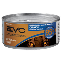 EVO 95% Duck Cat Food 9111143b
