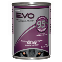 EVO 95% Venison Dog Food 9111250b
