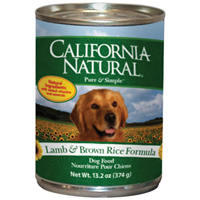 California Natural Lamb & Brown Rice Adult Dog Food 13.2 oz 9111278