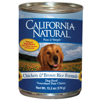 California Natural Chicken & Brown Rice Adult  Dog Food 13.2 oz. 9111279