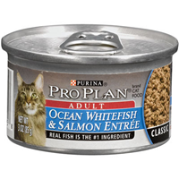 Purina Pro Plan ® Ocean Whitefish & Salmon Entrée Cat Food 3 oz. 92202