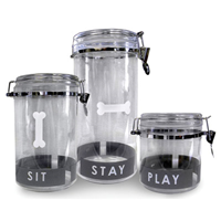 Petmate® Clear Treat Jars 924702b