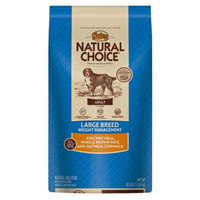 Nutro® Natural Choice® Large Breed Weight Management Adult Chicken Meal, Whole Brown Rice & Oatmeal Formula 92509B