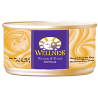 Wellness Salmon and Trout Canned Cat Food 908864b